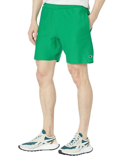 Champion 7 Reverse Weave Cutoffs Shorts - Green