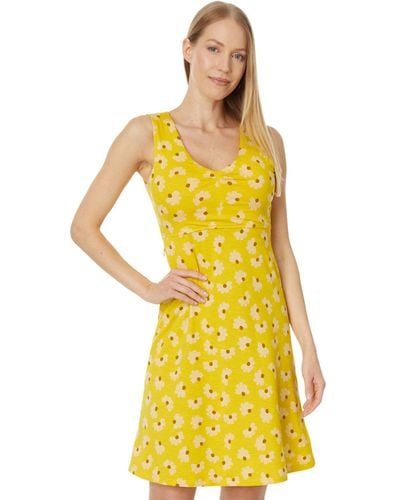 Toad&Co Rosemarie Sleeveless Dress - Yellow