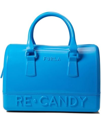 Furla Candy Small Boston Bag - Blue
