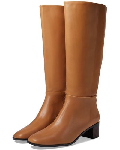 Madewell The Monterey Tall Boot In Extended Calf - Brown