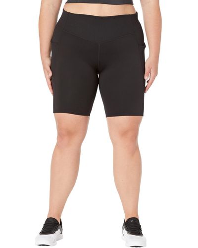 The North Face Plus Size Ea Dune Sky 9 Tight Shorts - Black