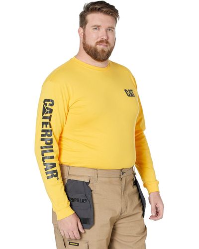 Yellow Caterpillar T-shirts for Men | Lyst