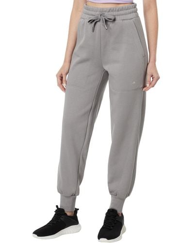 adidas By Stella McCartney Fleece Sweatpants Iq2639 - Gray