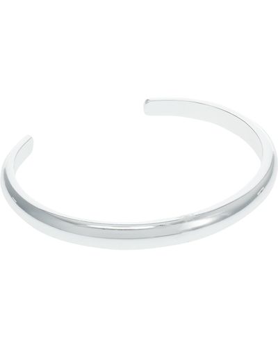 Madewell Domed Cuff Bracelet - White