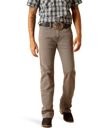 Ariat M5 Hansen Straight Jeans In Fossil - Natural