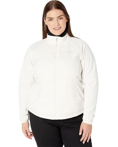 The North Face Plus Size Shelter Cove Hybrid Jacket - White