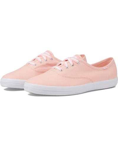 Keds Champion Canvas Lace Up - Pink
