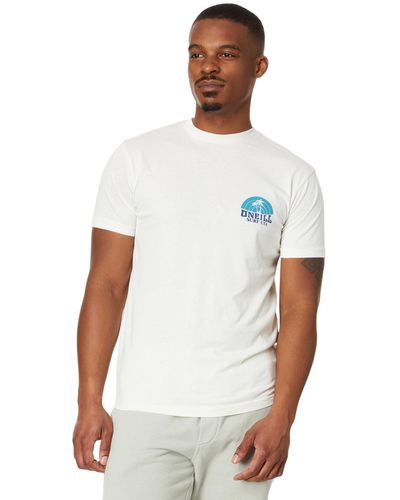 O'neill Sportswear Shaved Ice Short Sleeve Tee - White