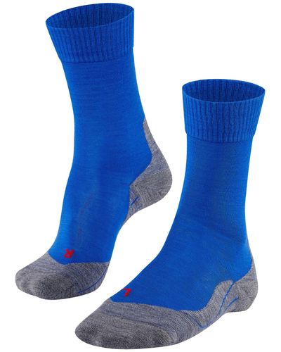 FALKE Tk5 Merino Blend Trekking Socks - Blue