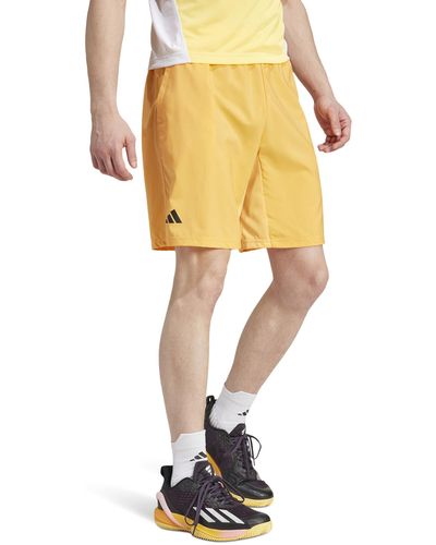 adidas Club 3-stripes Tennis 7 Shorts - Yellow