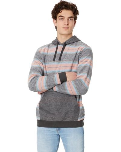 Rip Curl Surf Revival Line Up Pullover Hoodie - Gray