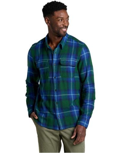 Toad&Co Creekwater Long Sleeve Shirt - Blue