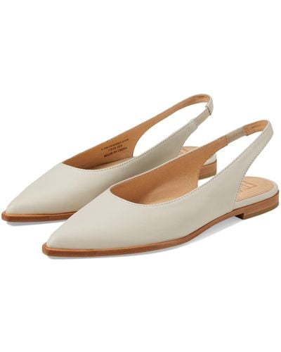 Frye Kenzie Slingback Flat - Natural