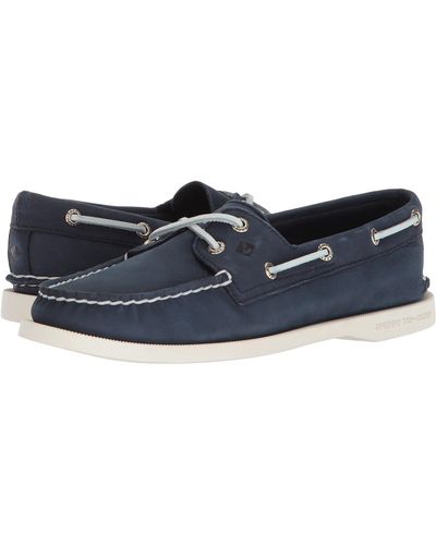 Sperry Top-Sider 2-eyelet Boat Shoe - Blue