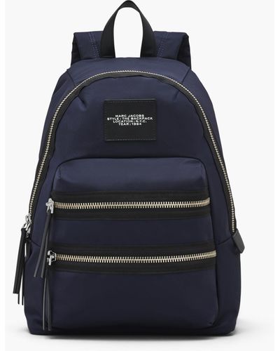 Marc Jacobs The Biker Nylon Medium Backpack - Blue