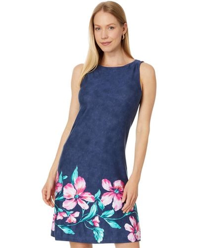 Tommy Bahama Darcy Stripe Barths Blossom Dress - Blue