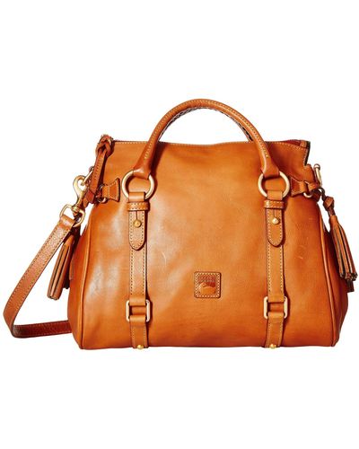 Dooney & Bourke Florentine Small Satchel - Orange