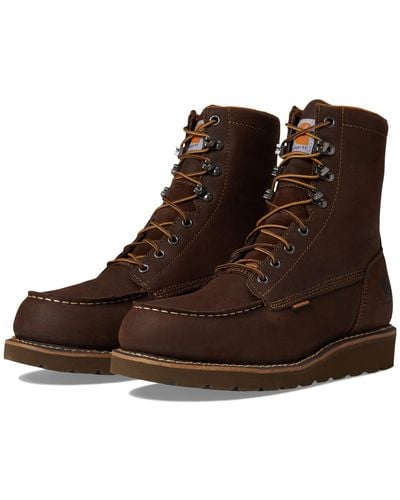 Carhartt Waterproof 8 Moc Soft Toe Wedge Boot - Brown