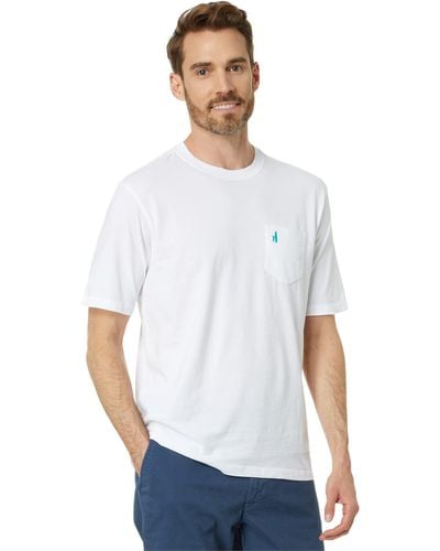 Johnnie-o Surf Diamond T-shirt - White