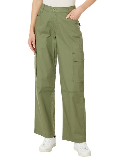 Kut From The Kloth Wide Leg Cargo Pants - Green