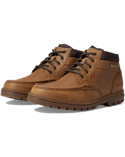 Rockport Weather Ready English Moc Boot - Brown