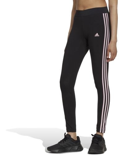 adidas Loungewear Essentials 3-stripes Leggings - Black