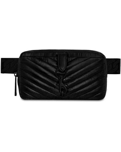 Rebecca Minkoff Edie Nylon Belt Bag - Black