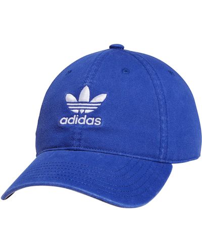 Blue adidas Hats for Men | Lyst