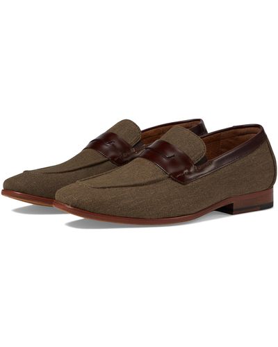 Stacy Adams Gill Saddle Slip-on Loafer - Brown