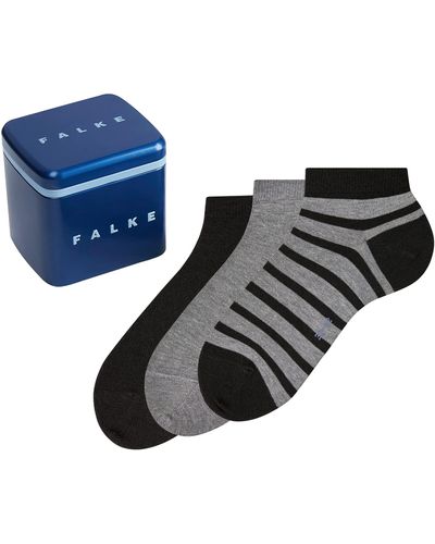 FALKE Happy Box 3-pack Sneaker - Blue