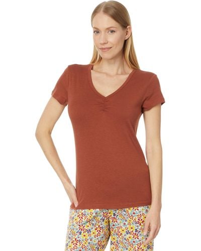 Toad&Co Rose Short Sleeve Tee - Red