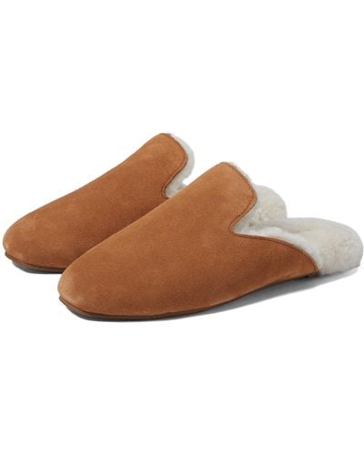Madewell The Ezra Slipper In Suede - Brown