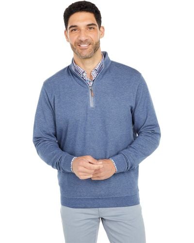 Johnnie-o Sully 1/4 Zip Pullover - Blue