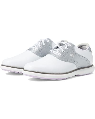 Footjoy Traditions Spikeless Golf Shoes - White