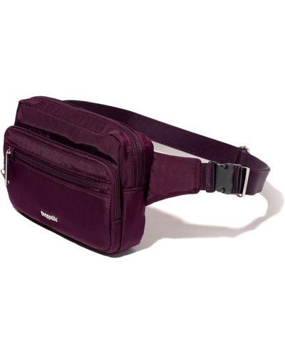Baggallini Securtex Anti-theft Belt Bag - Purple