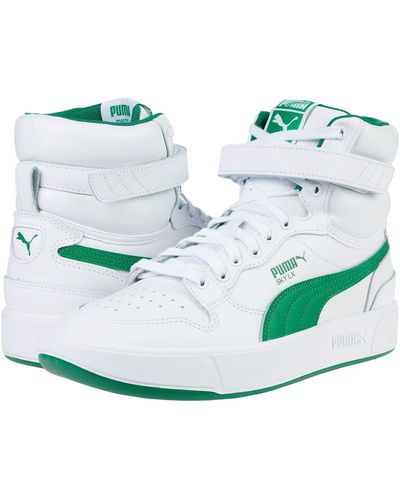 PUMA Sky Lx Mid in White for Men   Lyst