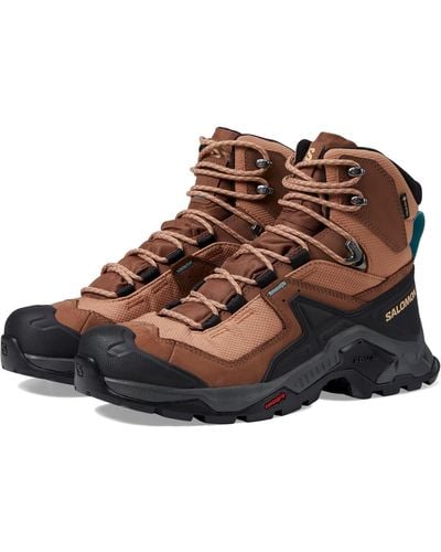 Salomon Blue And Brown