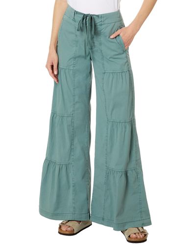 XCVI Terraced Wide Leg - Blue