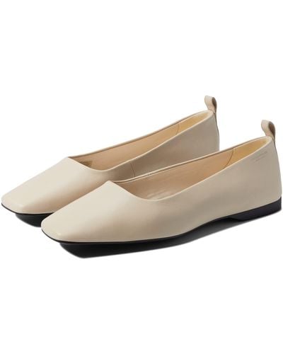 Vagabond Shoemakers Delia Leather Ballerina - White