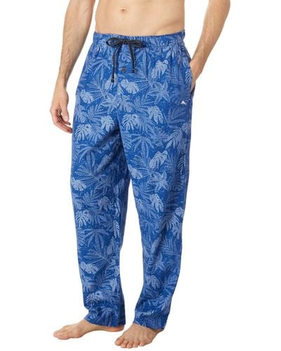Tommy Bahama Flannel Pajama Pants - Blue