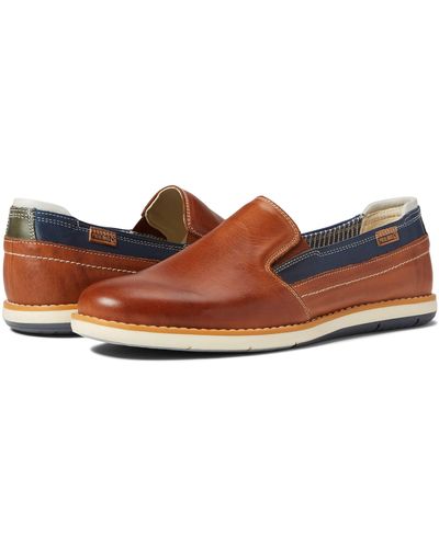 Brown Pikolinos Slip-on shoes for Men | Lyst