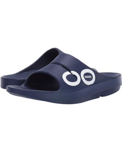 OOFOS Ooahh Sport Sandal - Blue