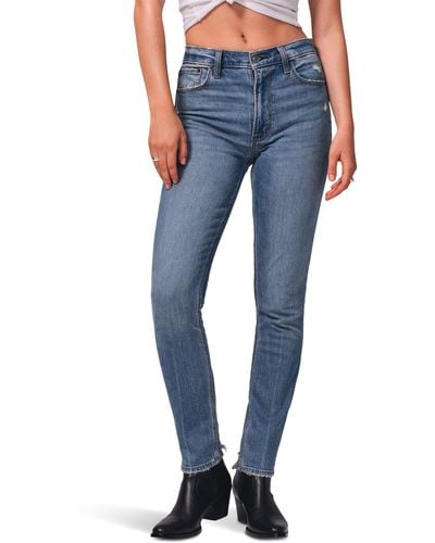Abercrombie & Fitch High Rise Skinny Jean - Blue