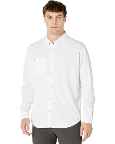 Linksoul Hybrid Oxford Long Sleeve Shirt - White