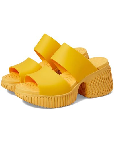 Sorel Ona Streetworks Slide Heel - Yellow