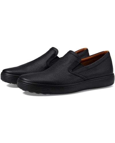 Ecco Soft 7 Slip-on 2.0 Perforated - Black