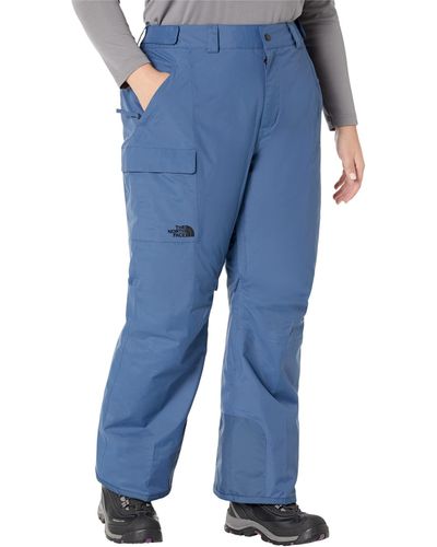 The North Face Plus Size Freedom Insulated Pants - Blue
