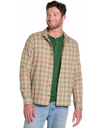 Toad&Co Flannagan Long Sleeve Shirt - Green
