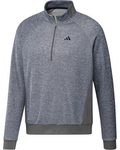 adidas Originals Dwr 1/4 Zip Pullover - Gray