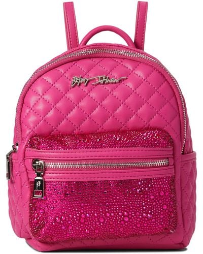 Betsey Johnson Mini Backpack - Pink